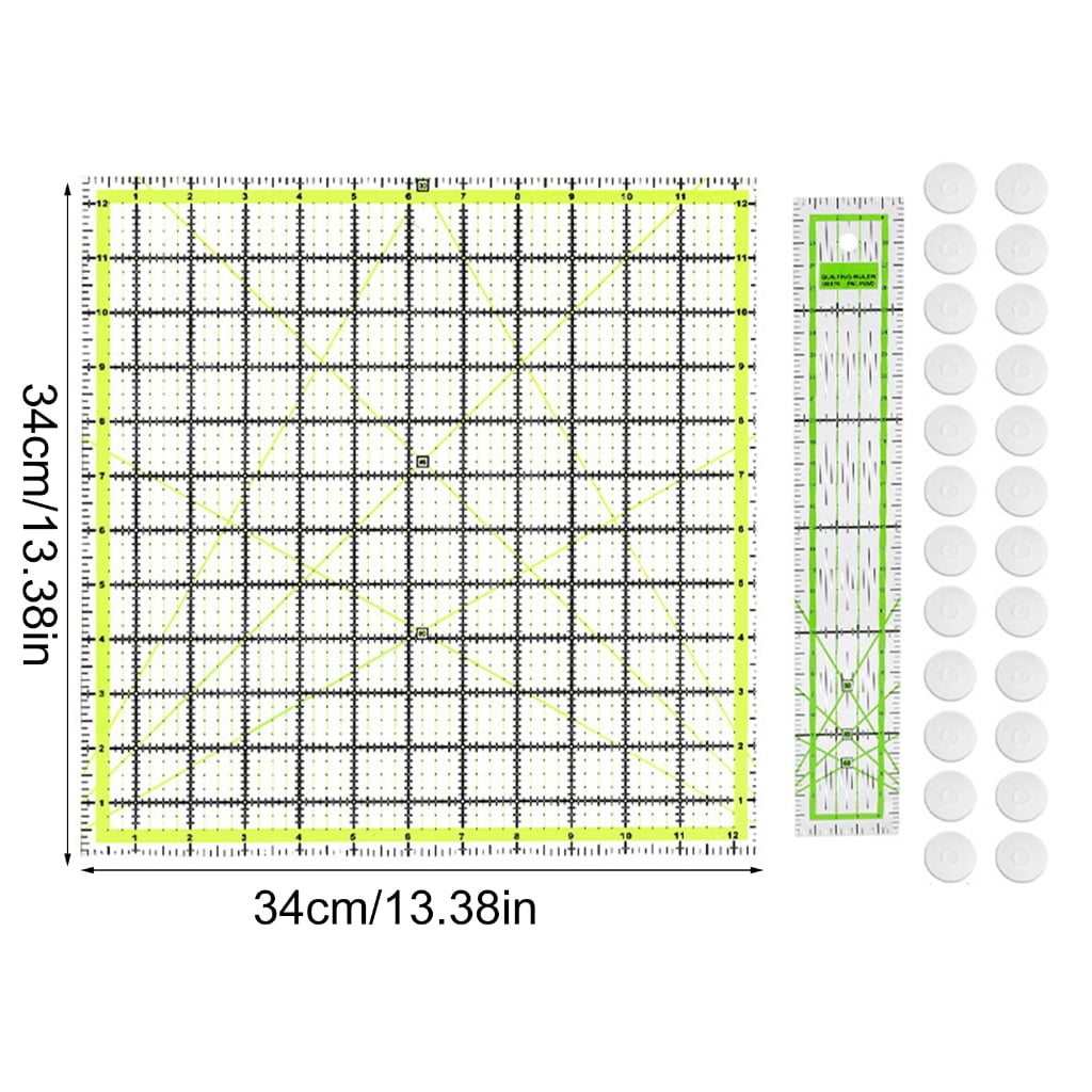 Sewing Ruler Quilting Ruler Fabric Cutting Ruler Sewing Measuring Tool