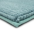 thumbnail image 2 of Mohawk Home Homespun Plush Fade/Stain Resistant Non-Slip Machine Washable Bath Rug, Glacier, 2' x 5', 2 of 6