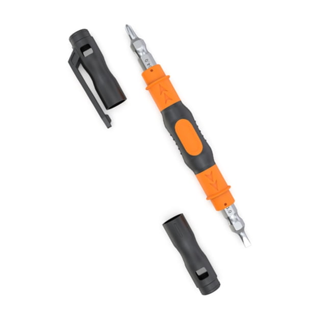 Destornillador En Forma De Bolígrafo, Kit Compacto De Destornillador De Doble Cabeza De Acero CrMo Con Cuerpo Delgado Para Reparación De Dispositivos Electrónicos, Gafas,