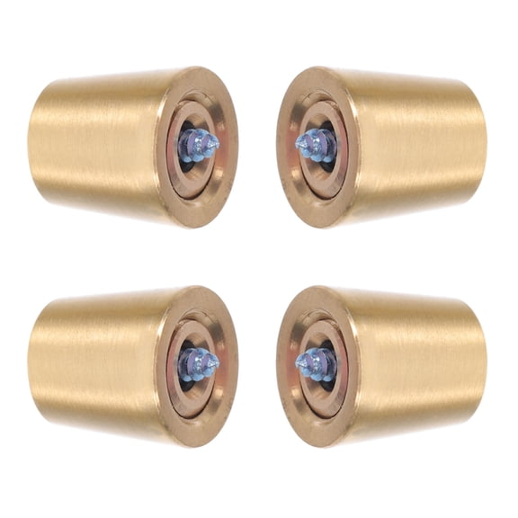 HONMEET 4Pcs Copper Light Base Pad Stand Riser Golden For Stable Support
