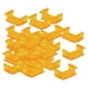 thumbnail image 1 of 30 piezas de fijadores de vías, clips de fijación de vías resistentes, accesorios de tren, vías de tren amarillo, 1 of 9
