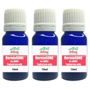 HerniaGONE for ADULT 3 PACK- Essential oil blend, Easy to apply topically, Tested for 50  years, Natural remedy for adult hernias, Try it for 1-2 weeks before seeing a doctor