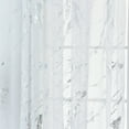 thumbnail image 5 of Marble White Blackout Curtains, Metallic Gold Foil Printed Thermal Insulated Curtain Abstract Decor Drapes for Bedroom Dining Room Living Room Silver 100*200cm, 5 of 9