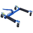 thumbnail image 5 of Pinypikaka Car Wheel Dolly Heavy Duty Vehicle Positioning with Ratcheting Foot Pedal 1500 Lbs Blue 2PCS, 5 of 9
