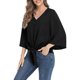 thumbnail image 4 of Txlixc Blusa de color sólido para mujeres Txlixc moda, 4 of 6