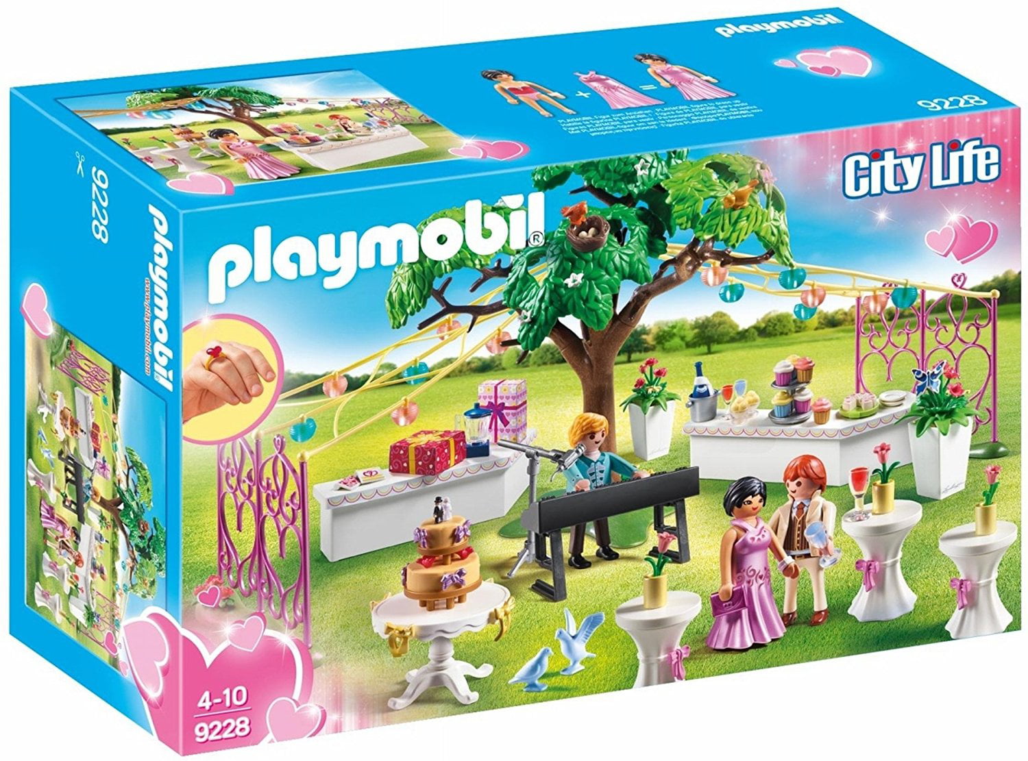 PLAYMOBIL City Life Wedding Reception Playset 9228 for sale online 