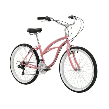 susan g komen 26 women's cruiser bike hot pink