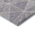 thumbnail image 4 of Addison Rugs Mayfield Washable Transitional Geometric Purple Rectangle Rug, 1'8" x 2'6", 4 of 5