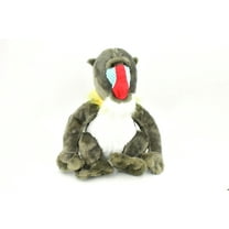 Mandrill, Baboon, Old World Monkey, Realistic, Lifelike, Stuffed, Soft, Toy, Educational, Animal, Kids, Gift, Very Nice Plush Animal 13" F1445 B386