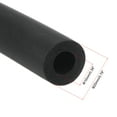 thumbnail image 3 of Uxcell NBR Foam Tubing for Handle Grip Support Pipe Insulation 10mm x 20mm Black, 3 of 6