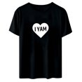 thumbnail image 4 of Camisetas sueltas con estampado interesante para hombres y mujeres Fridja  bn2627, 4 of 4