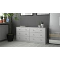 thumbnail image 5 of Tvilum Studio 3-Piece Bedroom Set for Adults, White, 5 of 17
