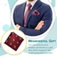 thumbnail image 4 of Sonducket Pañuelo masculino, toalla de mano hecha a mano flexible, traje de fiesta de boda de negocios, patrón bordado, bolsillo cuadrado para Accesorios de disfraces estilo 18, 4 of 6