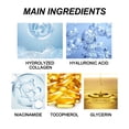 thumbnail image 4 of 3 Pcs Masque pour les Yeux Soluble au Collagène, Éclaircissant les Ridules et Hydratant, 4 of 5