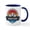 White/Navy Inside, variant on CafePress - Mount Kato Mankato Minnesota Mugs - 11 oz Ceramic Mug - Novelty Coffee Tea Cup
