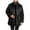 Black, variant on ZVNAΖH Mens Faux Fur Coat Long Winter Thicker Furry Overcoat Stand Collar Faux Fur Jacket Warm Fluffy Cardigan