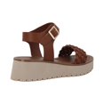 thumbnail image 3 of Sandalias Mujer REAL JUNGLE Suela Altas Correas cafe 25, 3 of 4