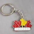 thumbnail image 1 of 01-0123 - CANADA SOUVENIR 3LEAF KEYCHAIN, 1 of 1