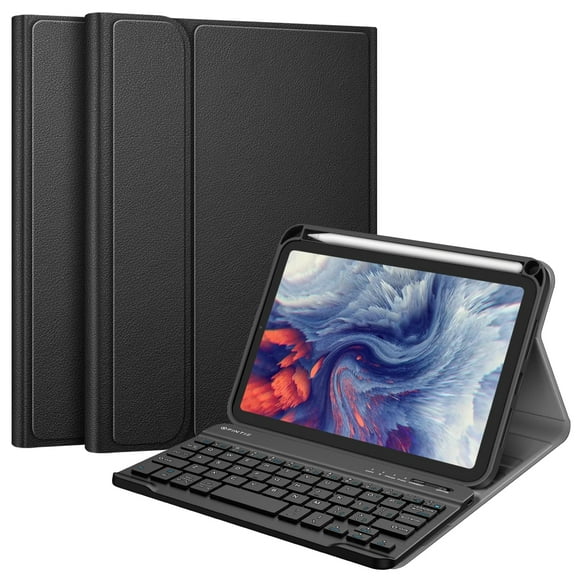 Funda con teclado FINTIE para iPad mini (A17 Pro) 7.ª generación, 2024, 8.3 pulgadas