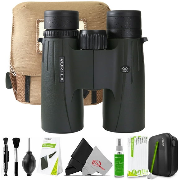 Vortex 10x42 Viper HD Binoculars V201 + Vivitar Professional Cleaning Kit
