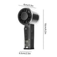 thumbnail image 3 of ChicYu Tower Coolings Fan with Misting Function,Quiet Brushless Motor USB Rechargeable,Foldable Vertical Airflow for Outdoor Patio Indoor Bedroom Humidifying Black, 3 of 5