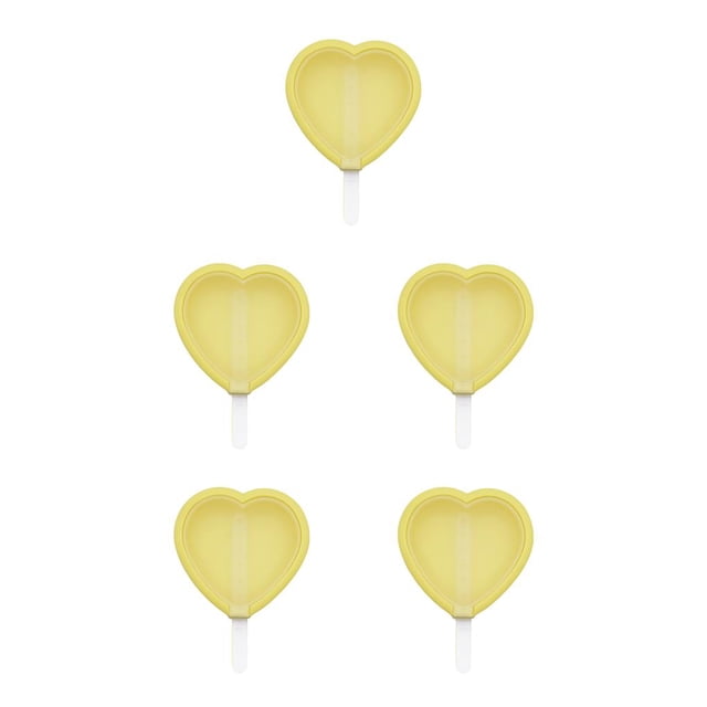 Molde para helado Naiovety Congelación Corazón 40ml con tapa