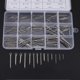 thumbnail image 5 of Juego de 150 pasadores de chaveta surtidos, pasadores partidos galvanizados, clips de sujeción, horquillas rectas para uso industrial mecánico, 5 of 5