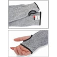 thumbnail image 4 of LoonWear 2025 Latest Model 级防割袖套，18 英寸长透气柔软防割柔性臂套，适用于薄皮肤和擦伤，带拇指孔的防护安全臂套，适用于花园固定维修工作, 4 of 5