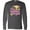 Charcoal Grey, variant on Inktastic I'm Bananas over You Long Sleeve T-Shirt