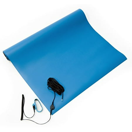 - BEST Static Dissipative Rubber ESD Soldering Mat Kit for Industrial & Home Use