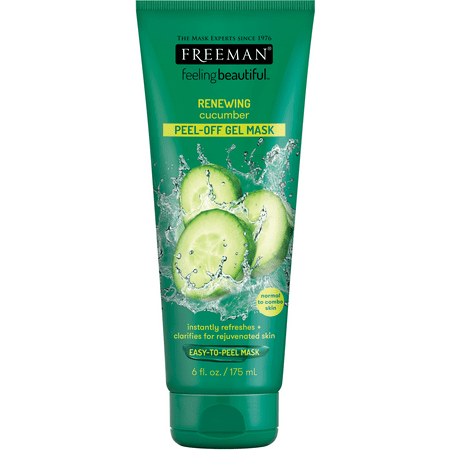 Freeman Feelings Beautiful Cucumber Facial Peel-Off Mask, 6.0 FL OZ