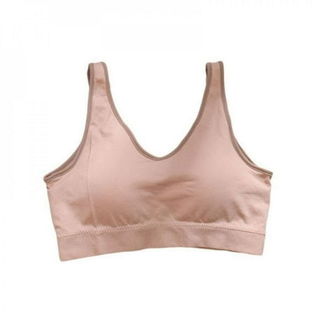 

Big Sale!!Elastic Gathering Bralette Push Up Bra Women Seamless Solid Color Bra Tube Top No Steel Ring Underwear