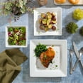 thumbnail image 5 of Gibson Home Everyday Hard Square 24 Piece Porcelain Dinnerware Set, 5 of 5
