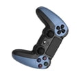 thumbnail image 5 of Controlador de juego inalámbrico doble vibración Control preciso Bluetooth Gamepad con barra de luz para PS4 camuflaje azul, 5 of 5