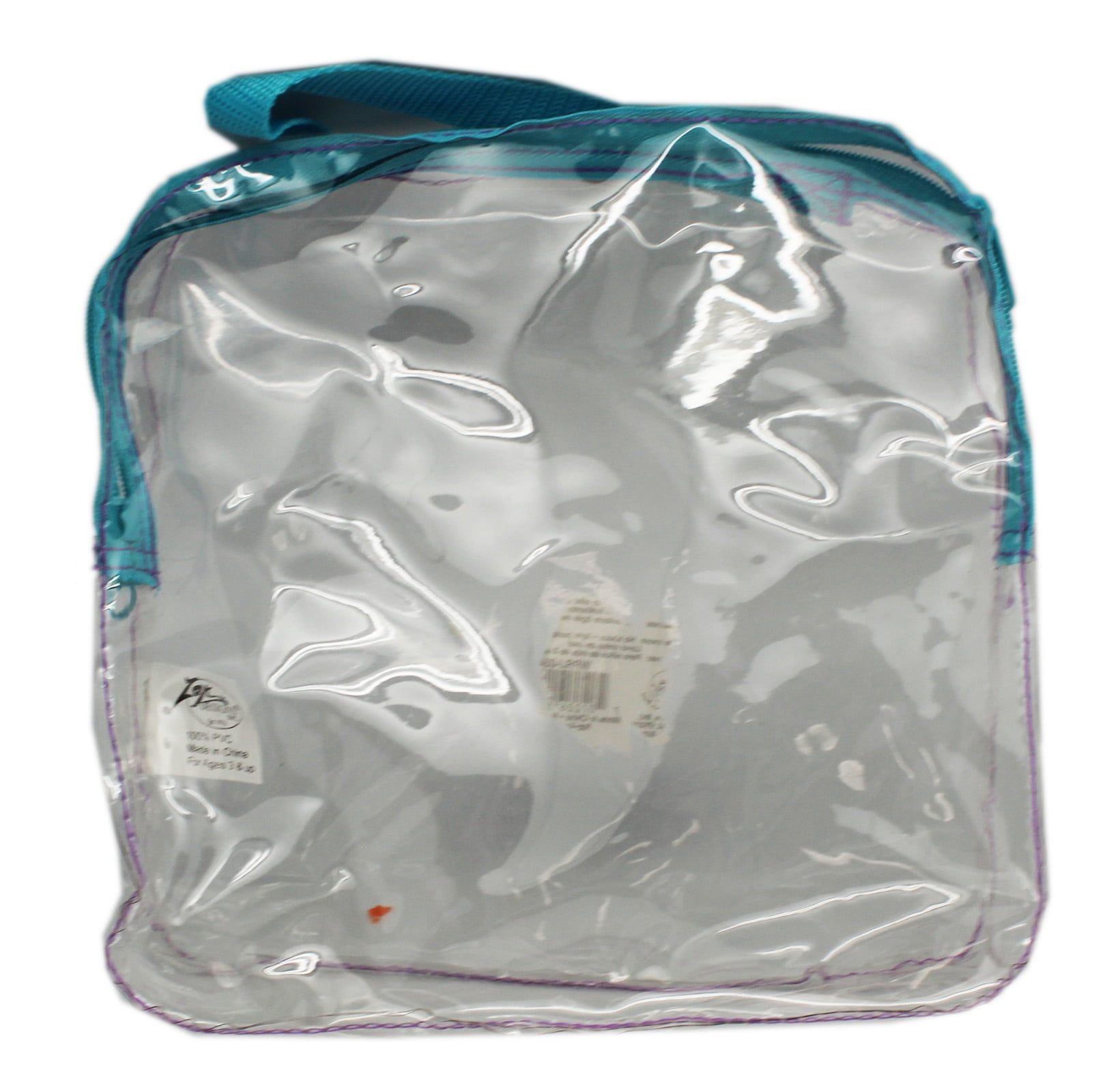 Plastic Transparent Zipper Top Carrying Bag - Walmart.com - Walmart.com