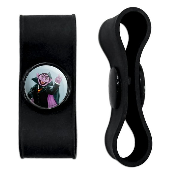 Sesame Street Vintage Count Von Count Headphone Earbud Cord Wrap - Charging Cable Manager - Wire Organizer Set of 2