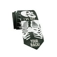 thumbnail image 2 of I've Got Your Back Necktie Mens Novelty Neckties Halloween Tie Funny Ties Skeleton Necktie, 2 of 9