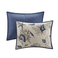 thumbnail image 2 of Coastal Reversible Bedding Sets Brushed Microfiber Decorative Pillows Included, 2 of 9