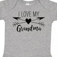 thumbnail image 4 of Inktastic I Love My Grandma Heart and Arrows Boys or Girls Baby Bodysuit, 4 of 5