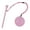 Pink, variant on Multi-Colors Pattern Anti-Loss Rope Golfs Tees Unbreakable Tees, Magnetic EVA Foam Golfs Tees Outdoor Golf Balls Tees