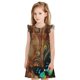 thumbnail image 1 of Balery Vintage Butterfly Green Camisón de princesa para niñas, pijama de algodón con mangas abullonadas, suave y bonito.-XX-Large, 1 of 6