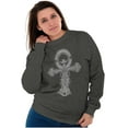 thumbnail image 3 of Ankh Egyptian Cross Symbolic Spiritual Sweatshirt for Men or Women Brisco Brands 2X, 3 of 6