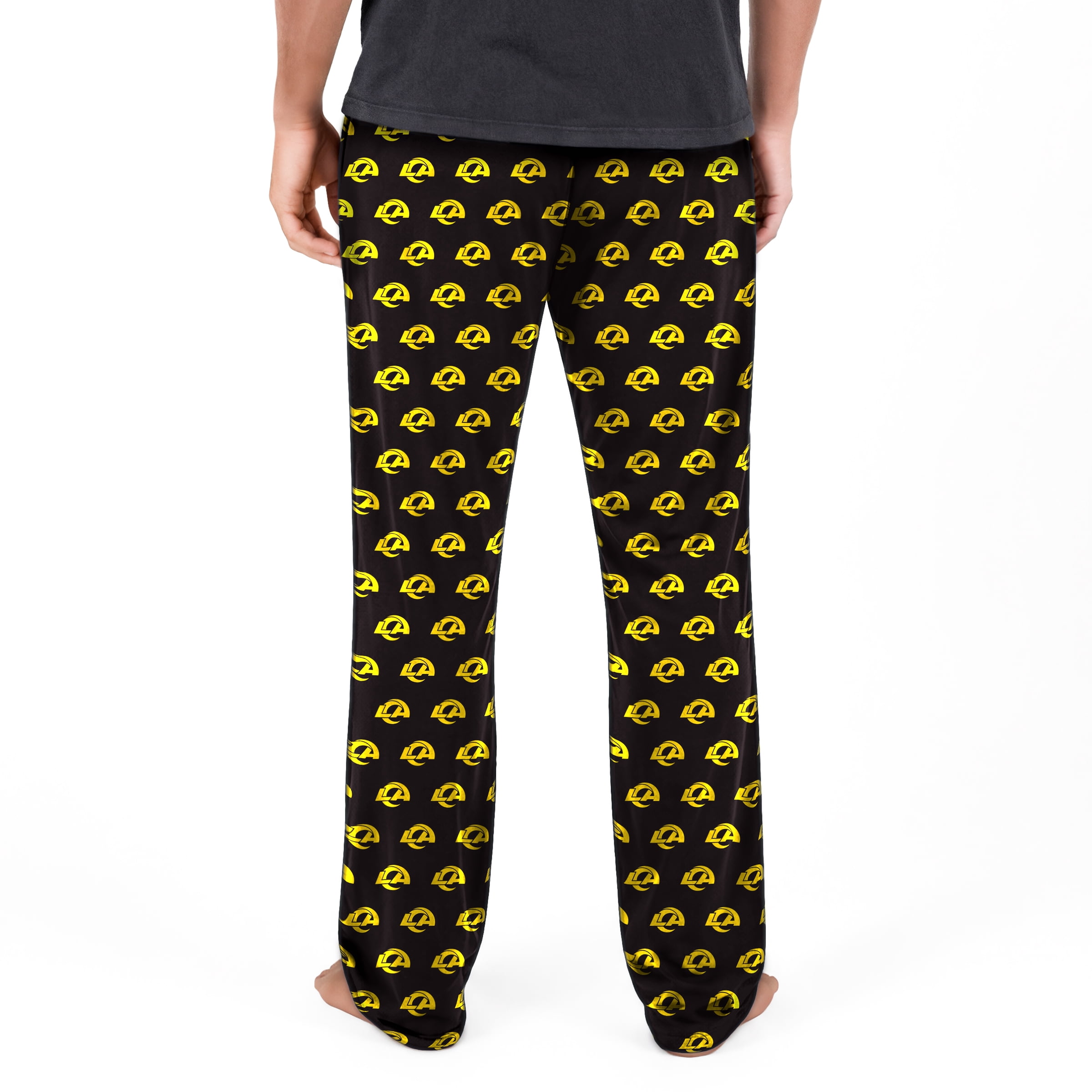 NFL Mens Los Angeles Rams All Over Print Pajama Pants