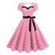 thumbnail image 1 of Vestidos de Fiesta de Cóctel para las Mujeres sin Mangas Cuello en V Vintage Impreso Vestido Elástico, Fiesta de Moda Y Vestido Casual, 1 of 9