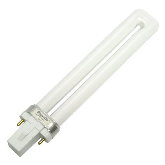 Plusrite 04006 - PL9W/1U/2P/827 4006 Single Tube 2 Pin Base Compact Fluorescent Light Bulb