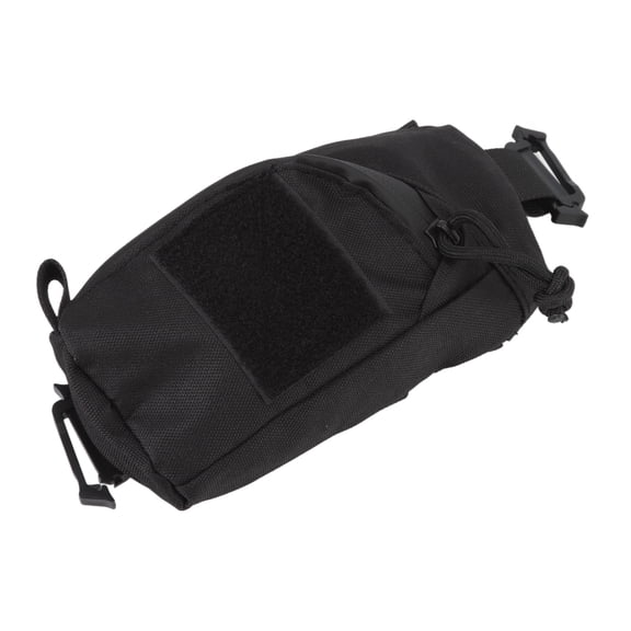 Durable Backpack Strap Pouch With Waterproof Lining Mesh Pocket, Ideal For Hiking Travel
