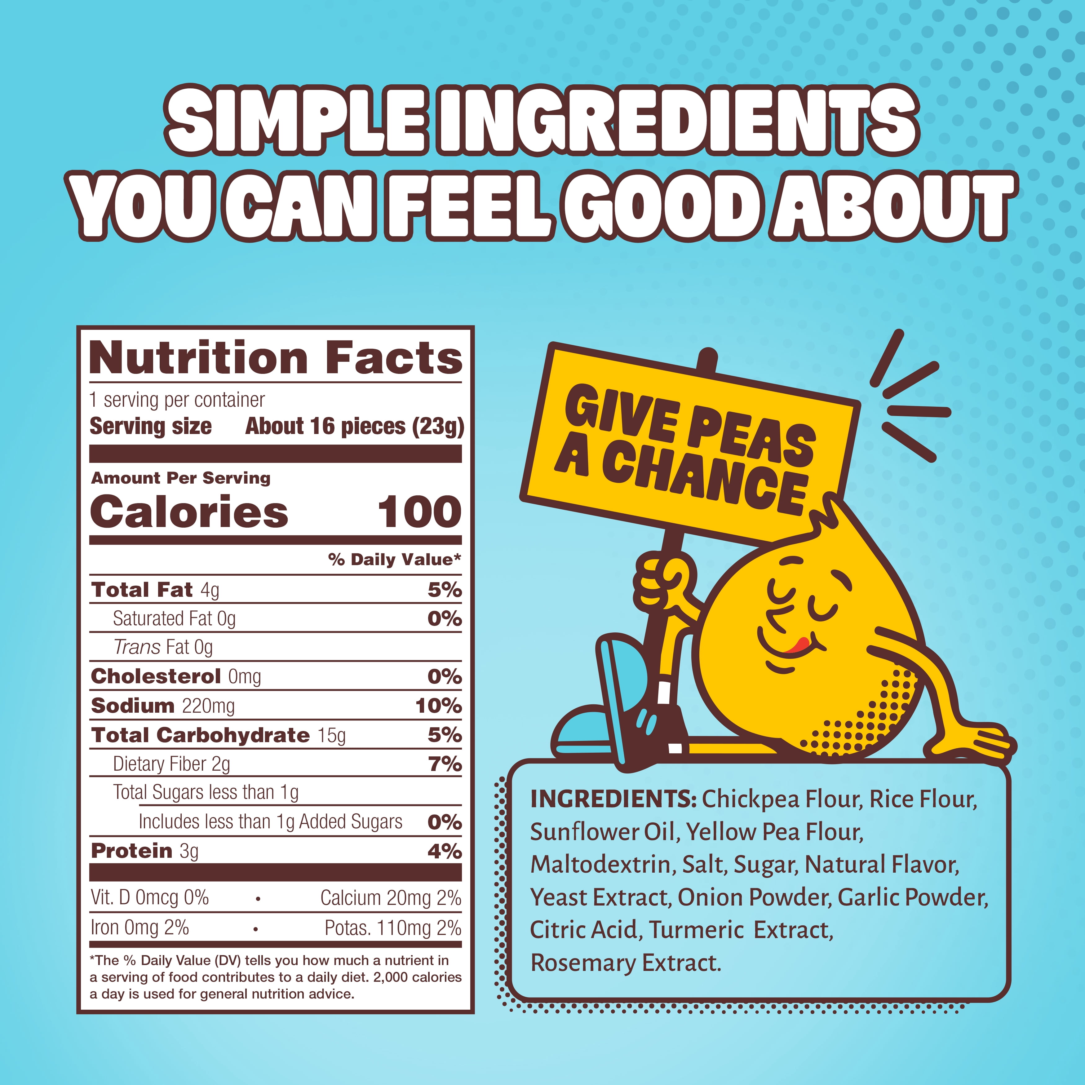 HIPPEAS Chickpea Puffs, Groovy White Cheddar, Gluten Free, Dairy Free, 4g Protein, 0.8 oz, 6 Pack