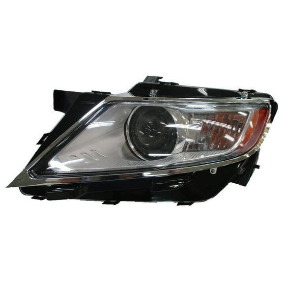 KAI New CAPA Certified Standard Replacement Driver Side Headlight Assembly, Fits 2011-2015 Lincoln MKX