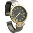 thumbnail image 4 of Blekon Collections Women's 36mm Cuff Bangle Watch – Quartz Movement, Roman Numerals, Sleek Metal Bracelet – Fits 7–8" Wrists, 4 of 5