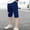 Navy, variant on FSYBOA Boys Cargo Shorts, School Knee Length Casual Elastic Waist Kids Summer Shorts Khaki Size 14-16T
